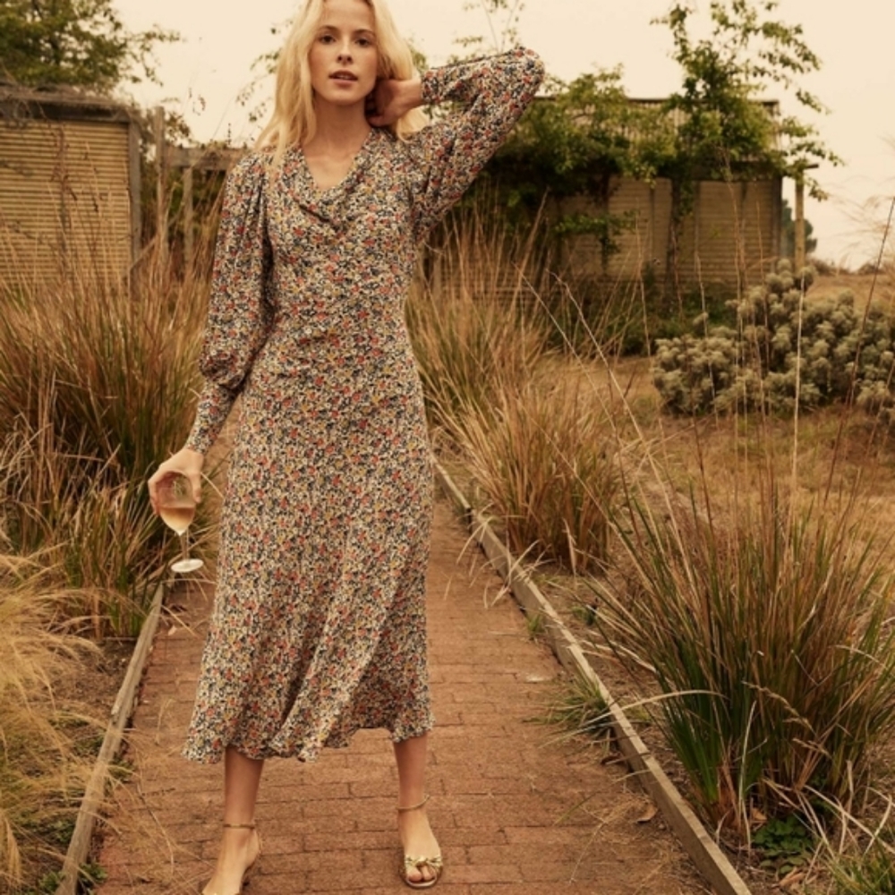 NWT Doen Nanette Floral Dress